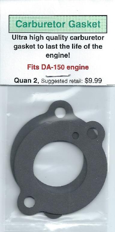 A package of two gaskets for the da-1 5 0 engine.
