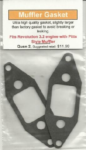 A pair of engine covers for the revolution 3. 2