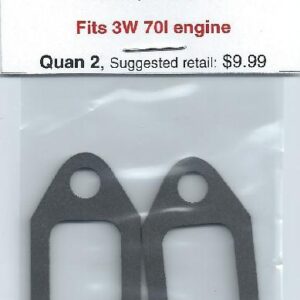 A pair of engine brackets for an older model car.