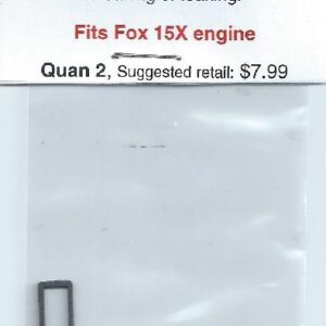 A package of fox 1 5 x engine parts.