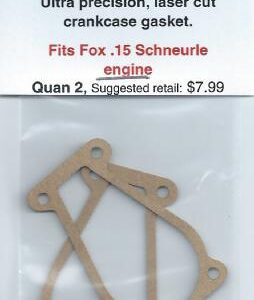 A pair of gaskets for the engine.