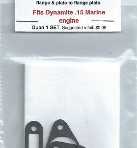 A package of parts for dynamite 1 5 marine engine.