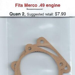 A picture of the front end gasket for merco. 4 9 engine