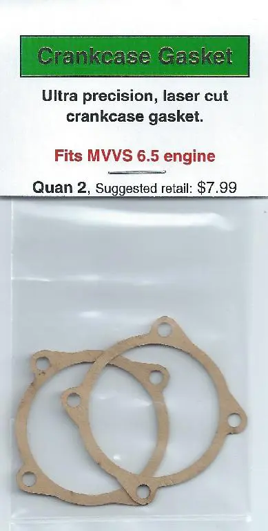 A package of gaskets for the engine.