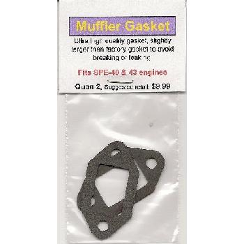 A black gasket is sitting in the package.