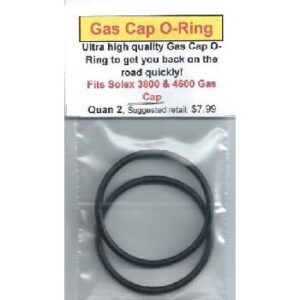 A pair of o-rings for the gas cap.