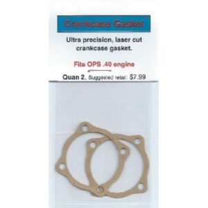 A pair of brown gaskets for an engine.