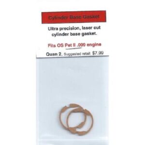 A pair of piston rings for the os / psi engine.