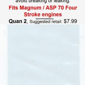 A price sheet for the magnum / asp 7 0 four stroke engines.