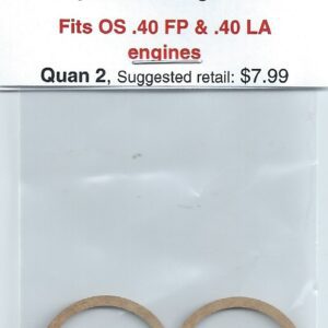 A pair of wooden rings for engines.