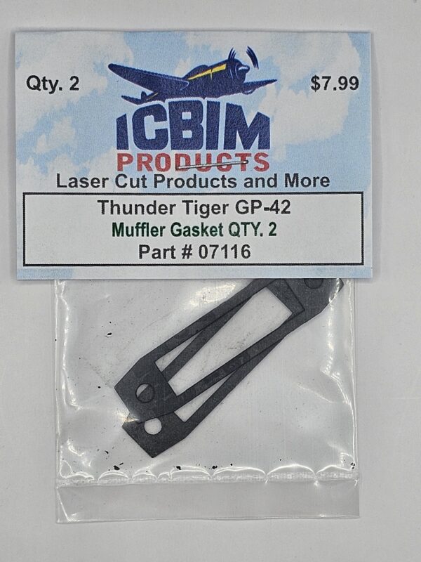 Thunder Tiger GP-42 Muffler Gasket 2 Pack