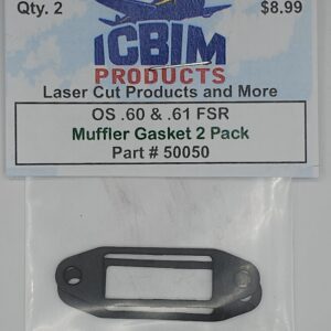 OS .60 & .61 FSR Muffler Gasket 2 Pack