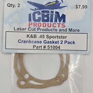 K&B .45 Sportster Crankcase Gasket 2 Pack