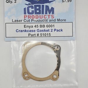 Enya 45 BB 6001 Crankcase Gasket 2 Pack