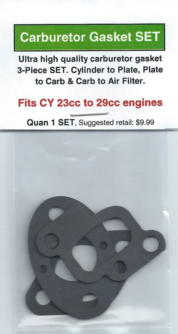 Carburetor gasket set for cyl cyl cyl cyl cyl c.