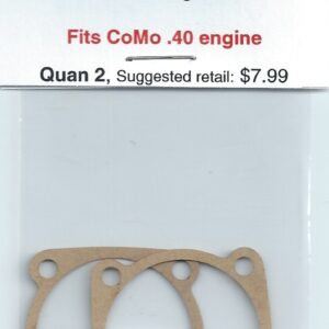 Crancase gasket for fit commo 40 engine.