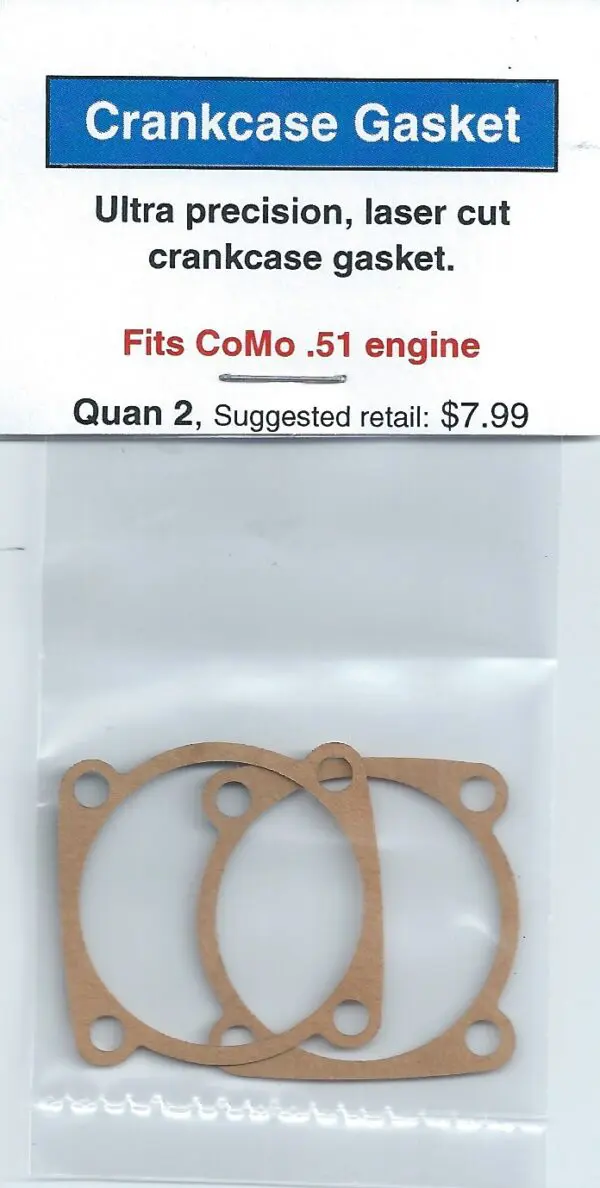 Crancase gaskets for the commo 5 1 engine.