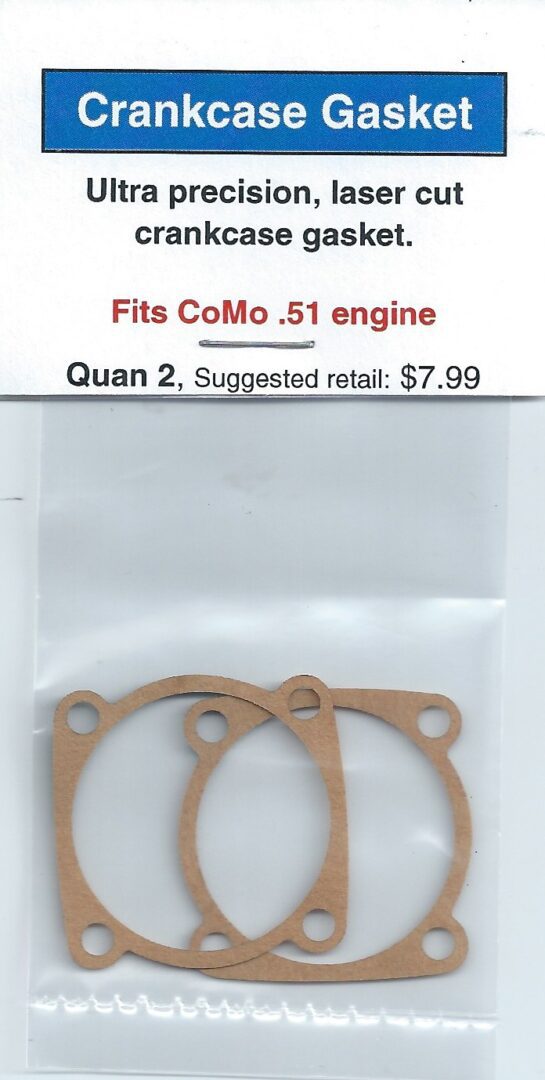 Crancase gaskets for the commo 5 1 engine.