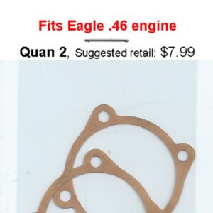 Crancase gasket for eagle 460.