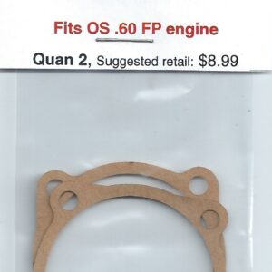 OS .60 FP Crankcase Gasket 2 Pack
