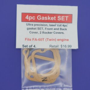 4 gasket set for fiat fa010 twin engine.