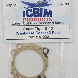 Super Tiger S-45 Crankcase Gasket 2 Pack