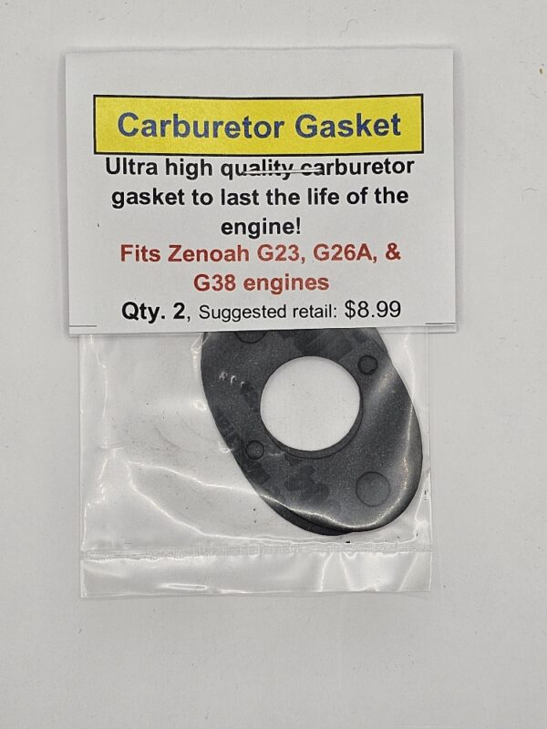 Zenoah G23 & G26A & G38 Carb Gasket 2 Pack