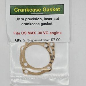 OS .30 VG Crankcase Gasket 2 Pack with white background