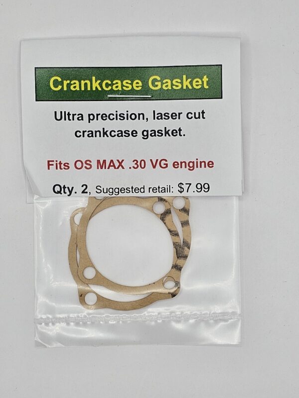 OS .30 VG Crankcase Gasket 2 Pack with white background