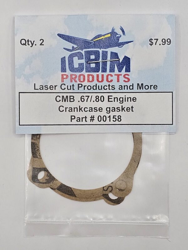 CMB .67/.80 Crankcase Gasket 2 Pack