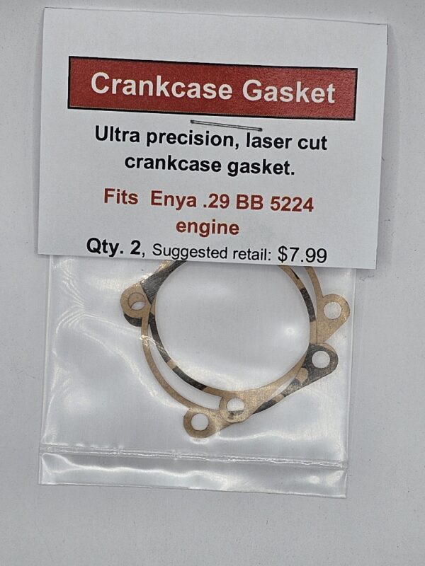 Enya .29 5224 bearing Crankcase Gasket 2 Pack