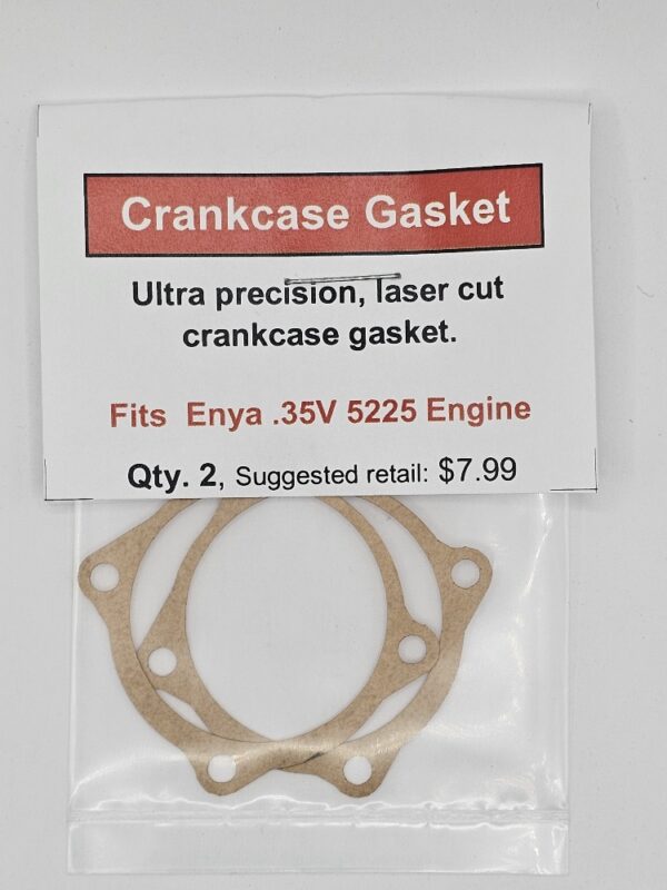 Enya .35V 5225 Bushing Crankcase Gasket 2 Pack